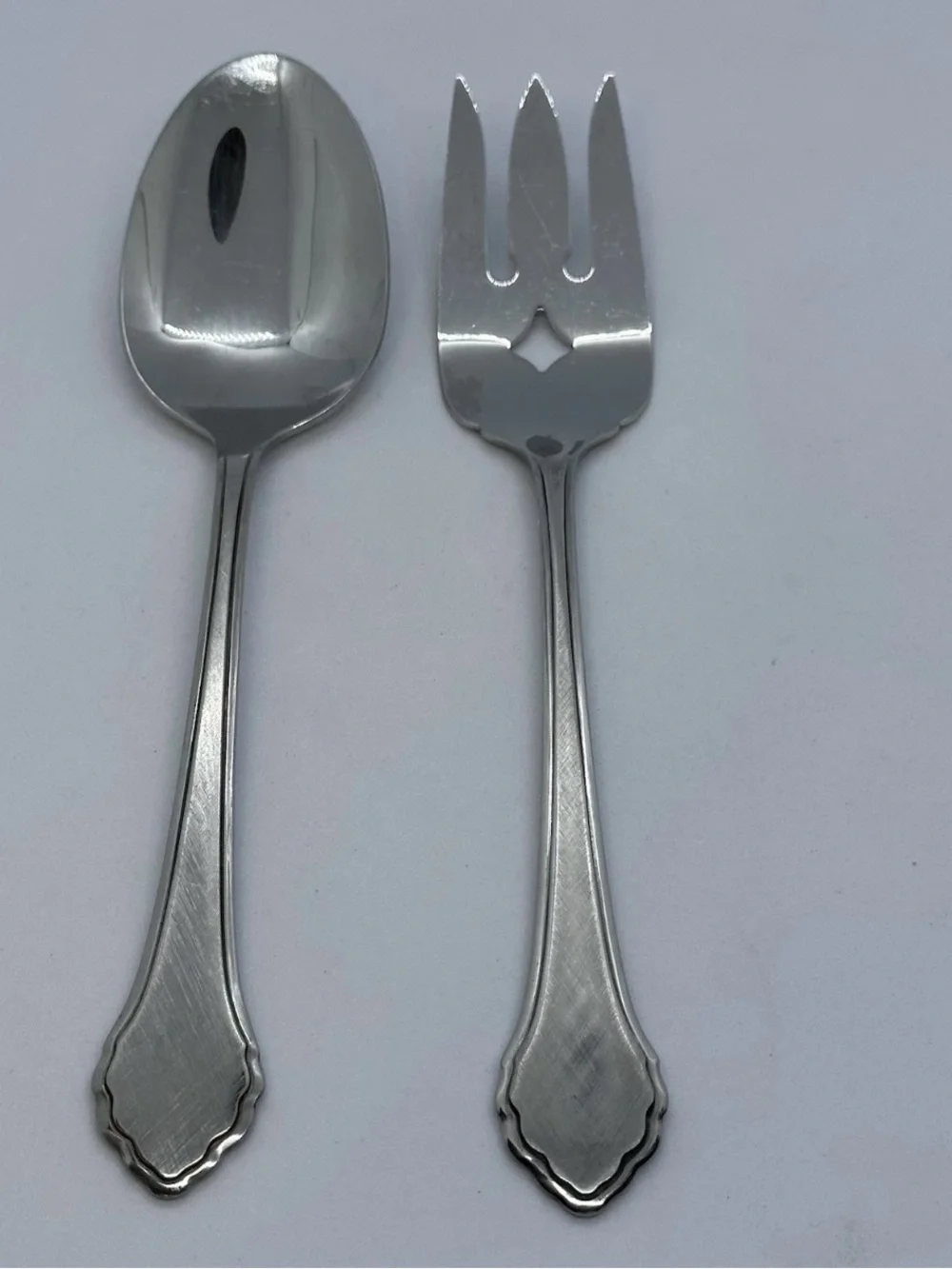 Oneida SUMMER MIST AUTUMN GLOW Stainless Flatware Serving Pieces Lot/8 Wm Rogers